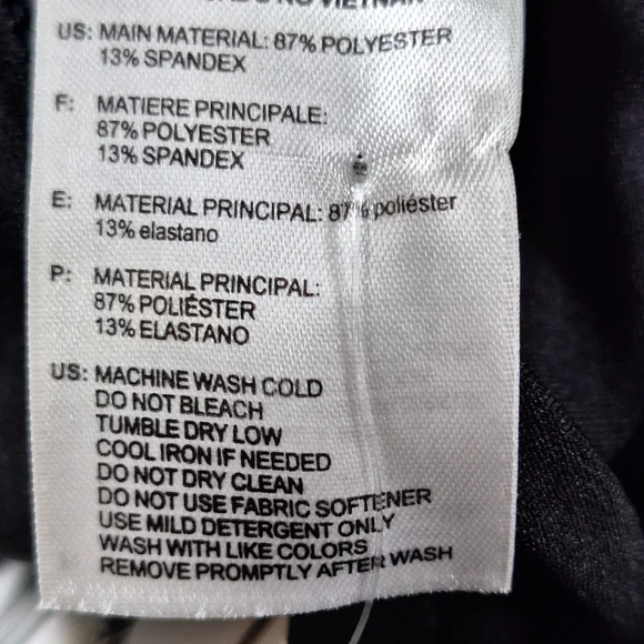 adidas Kids Black Leggings - Picture 7 of 7